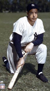 Yankees CF Joe DiMaggio